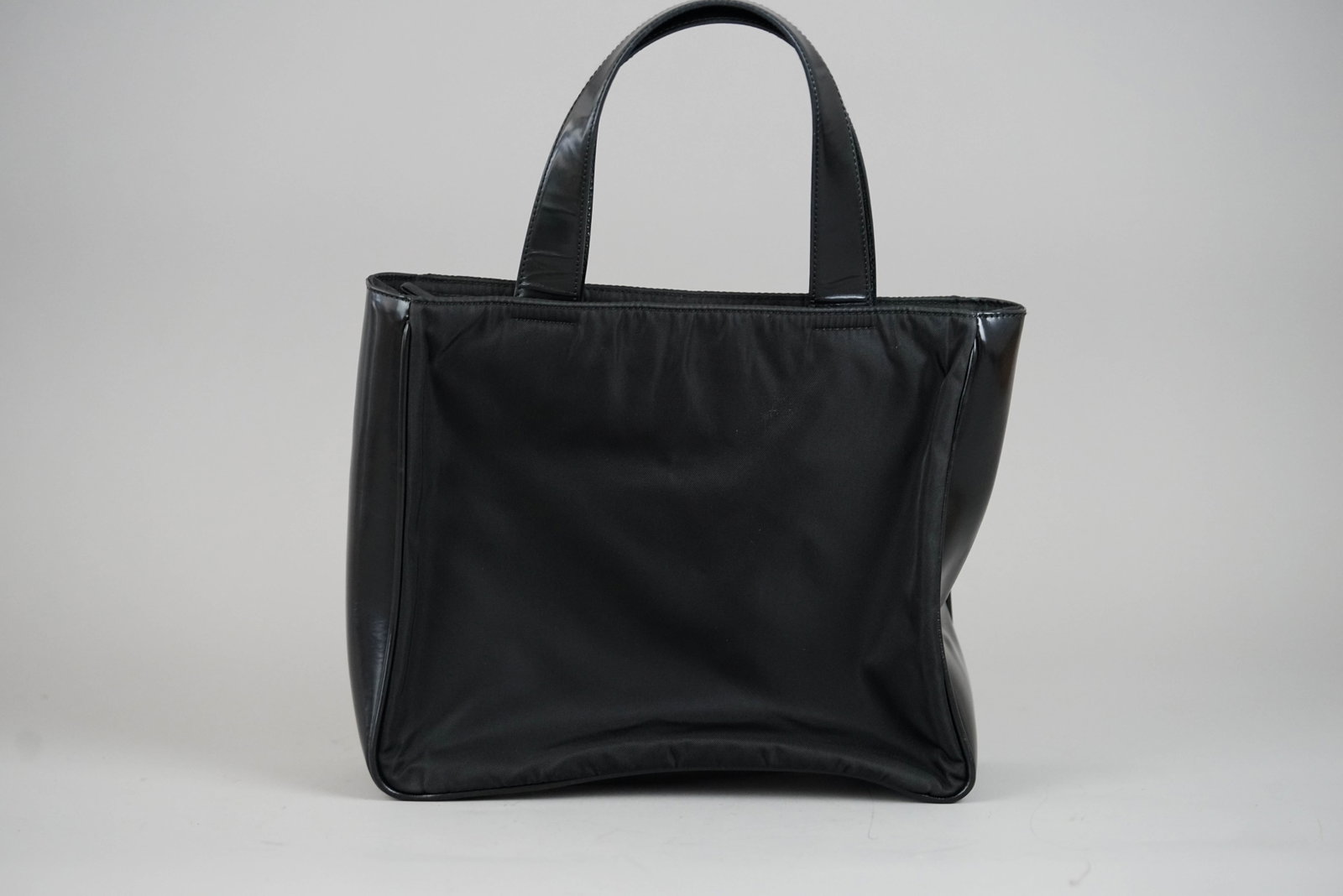 PRADA POCONO TOTE BAG NYLON BLACK - 5