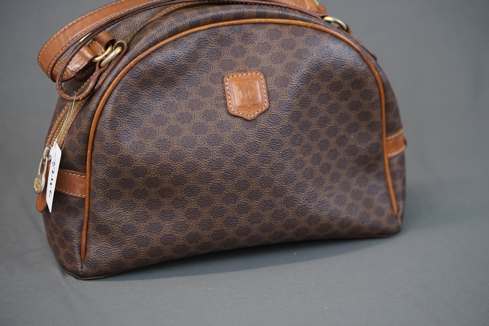 CELINE MACADAM HANDBAG - 6