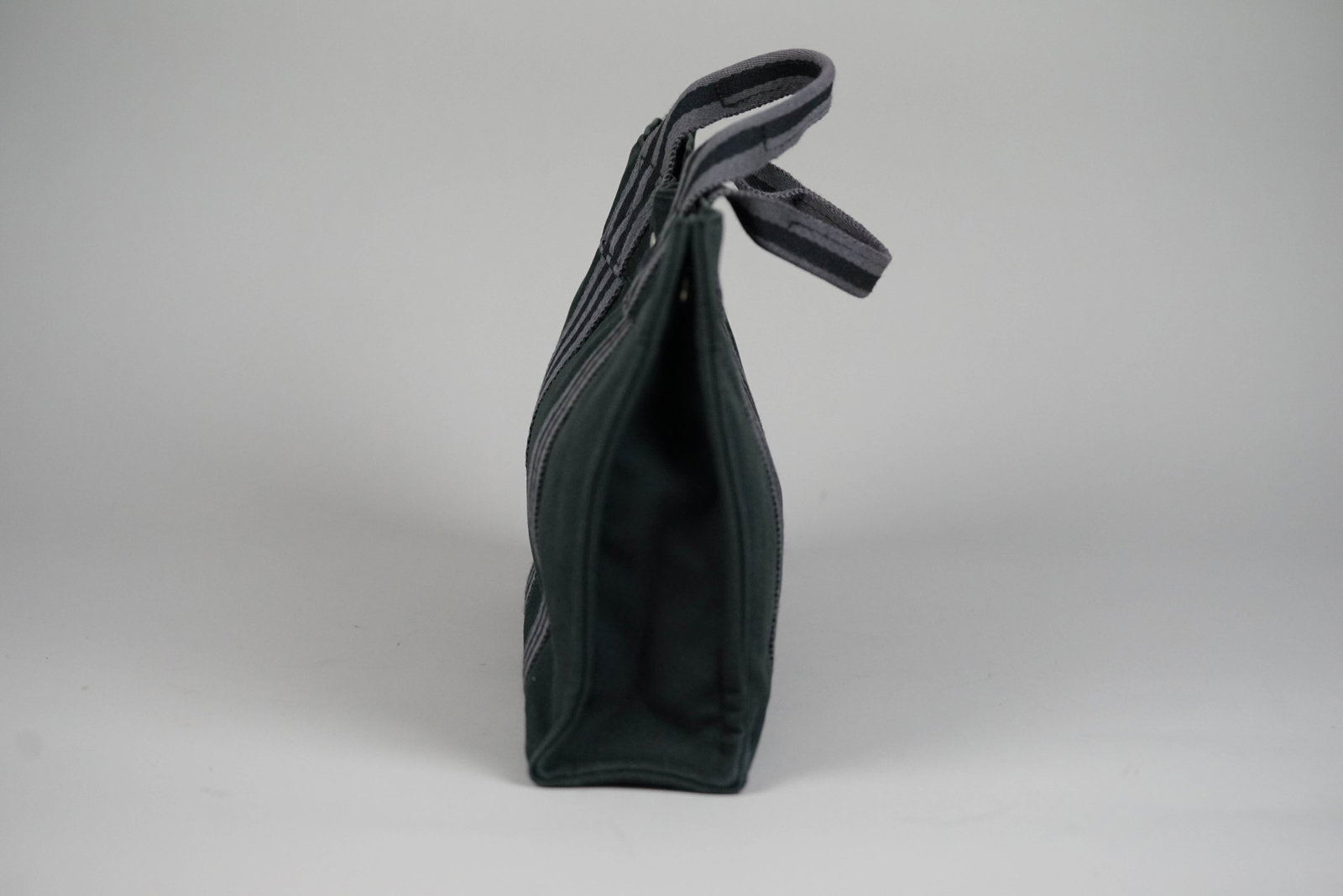 HERMES PM HANDBAG CANVAS TWO-TONE - 4