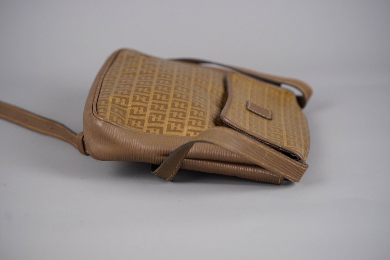 FENDI ZUCCHINO SHOULDER CROSSBODY BAG - 10