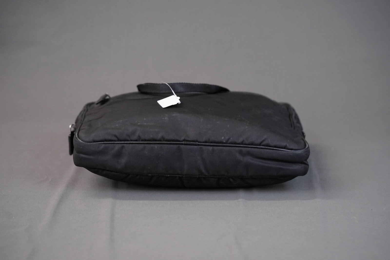 PRADA POCONO BLACK NYLON HANDBAG - 10