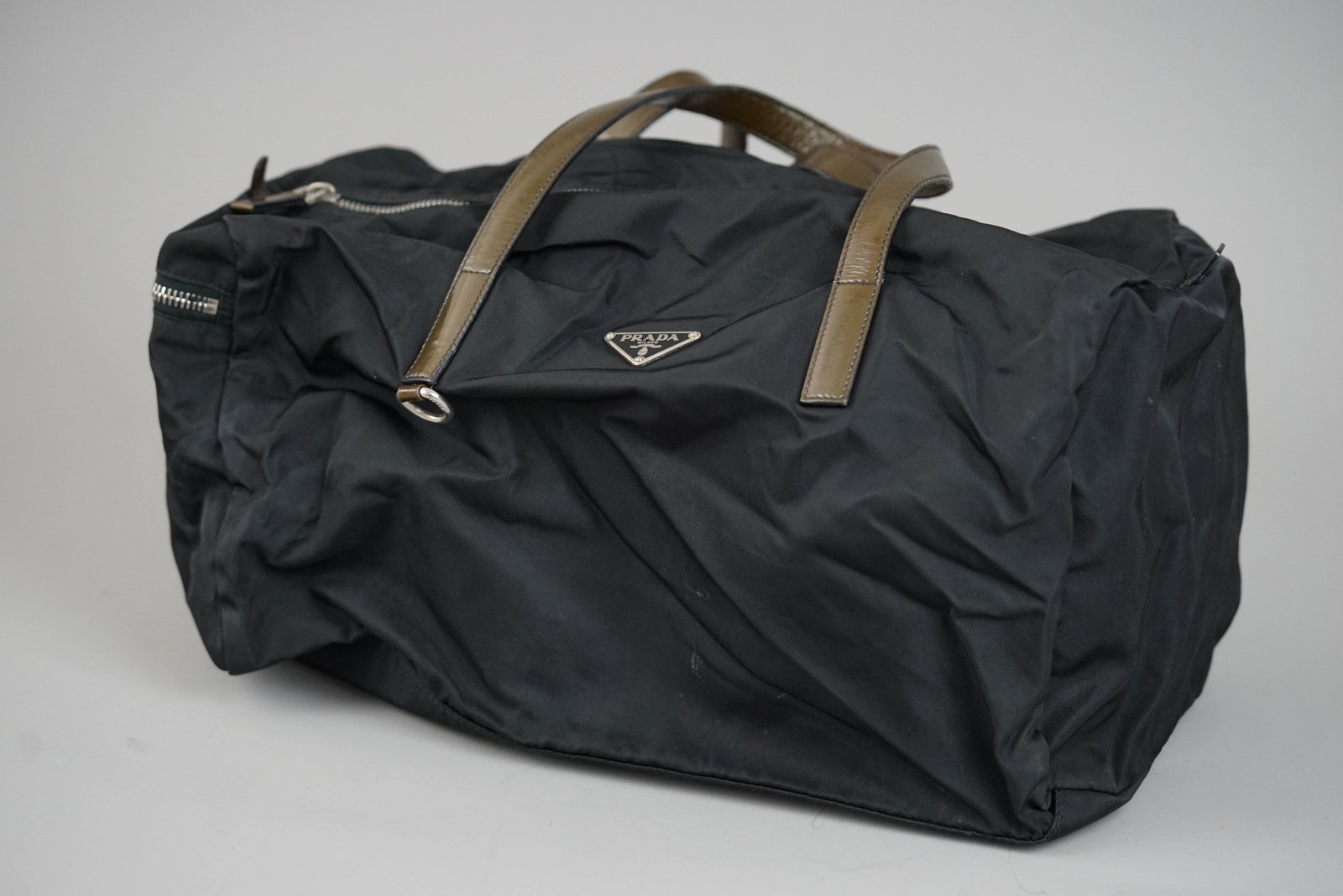 PRADA POCONO TOTE BAG NYLON BLACK - 3