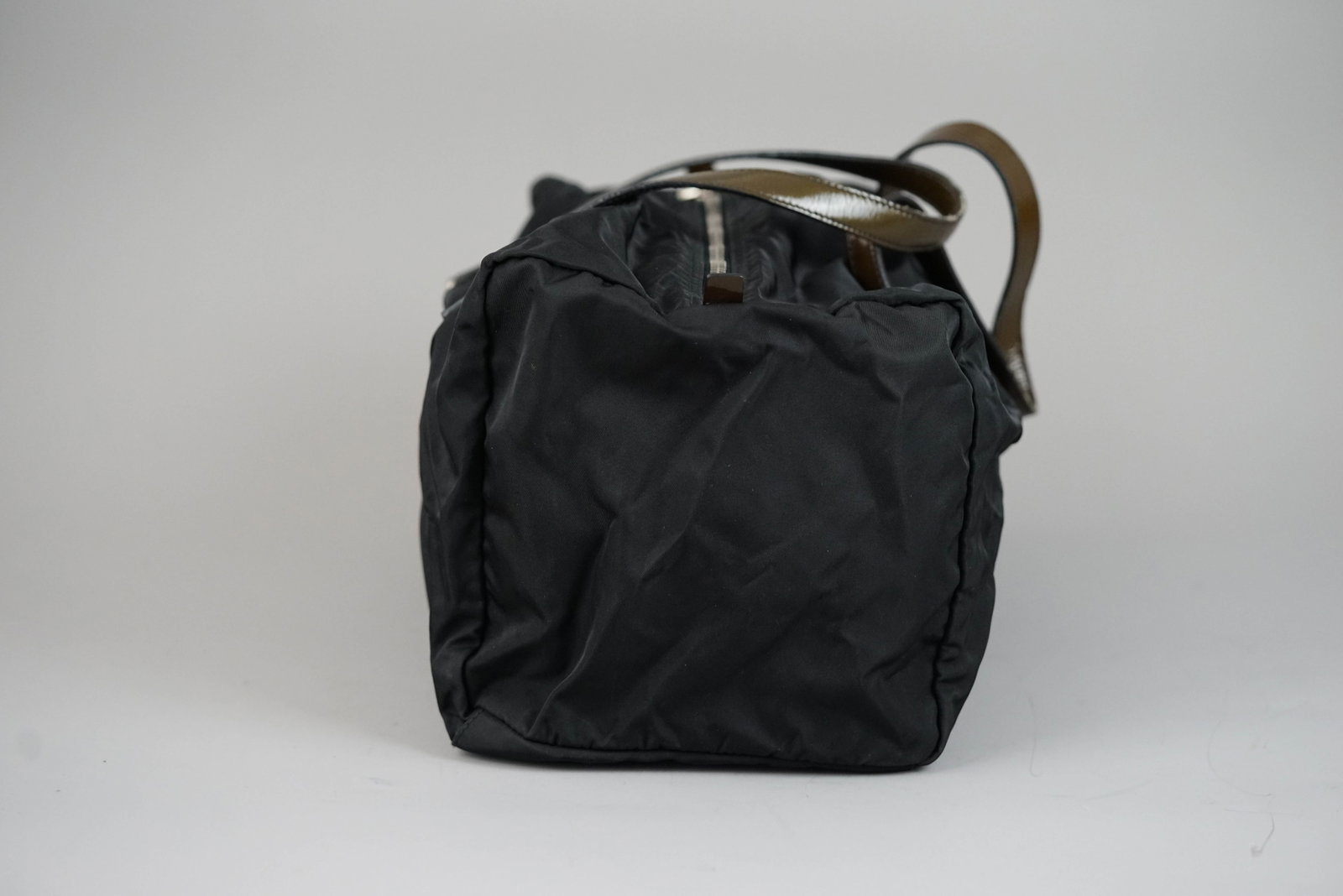PRADA POCONO TOTE BAG NYLON BLACK - 4