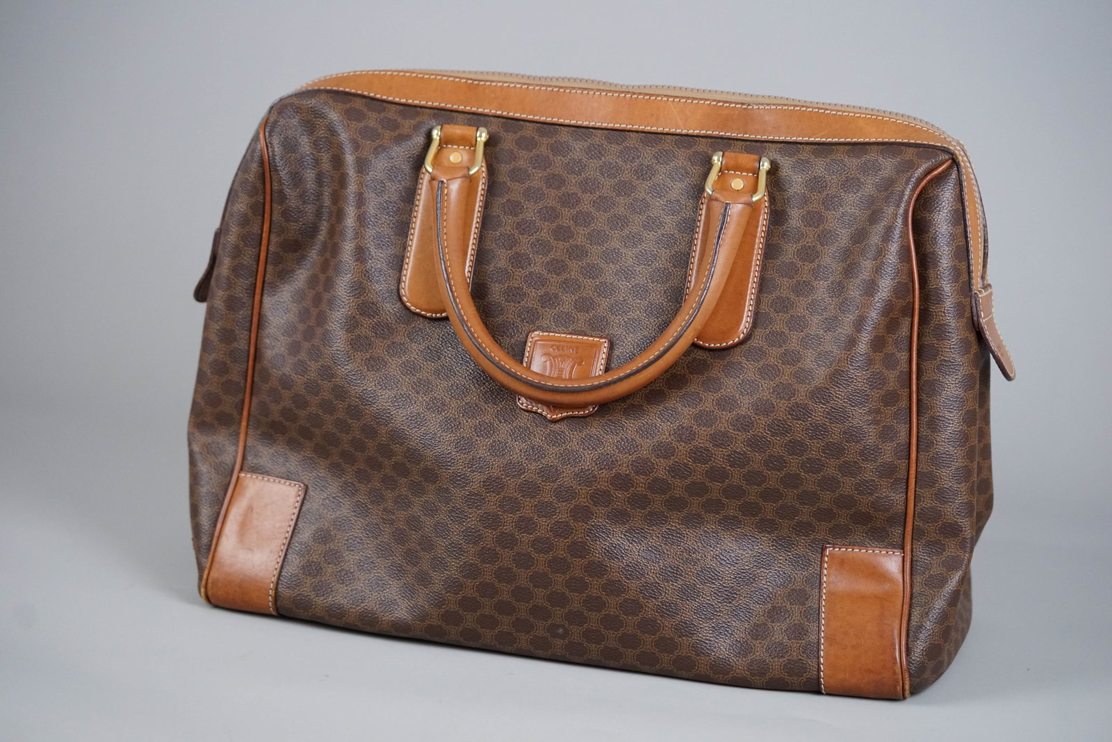 CELINE MACADAM BOSTON HOLDALL BAG - 3