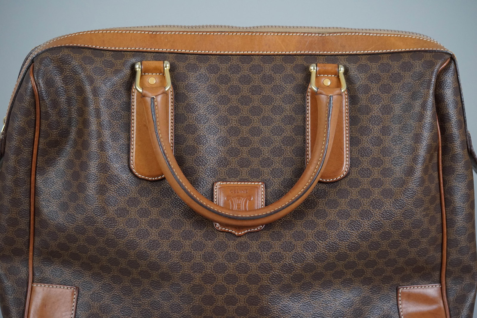 CELINE MACADAM BOSTON HOLDALL BAG - 4