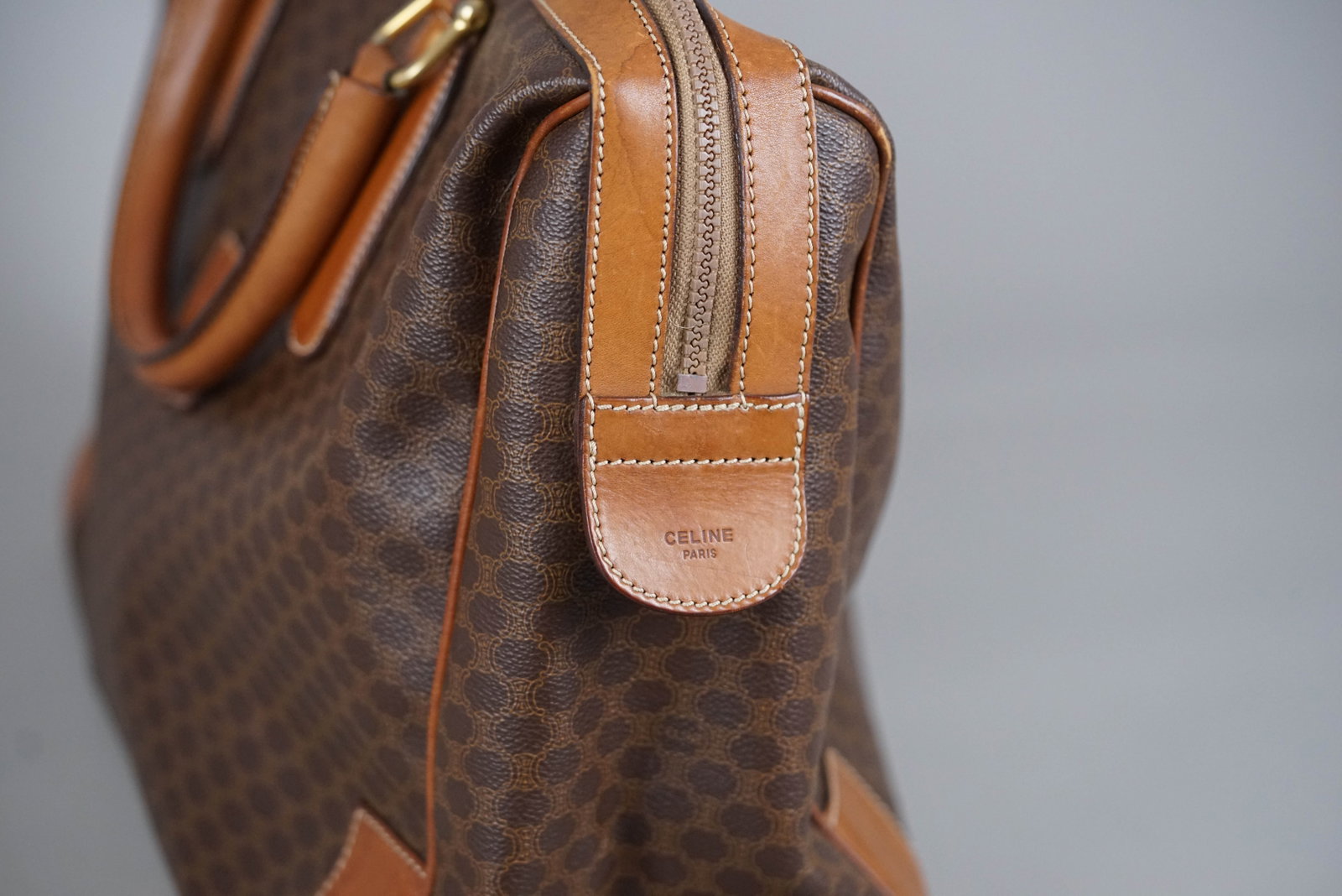 CELINE MACADAM BOSTON HOLDALL BAG - 6
