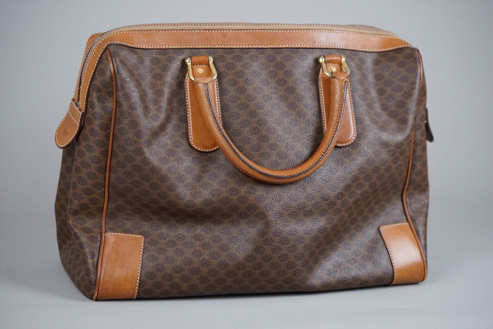 CELINE MACADAM BOSTON HOLDALL BAG - 8