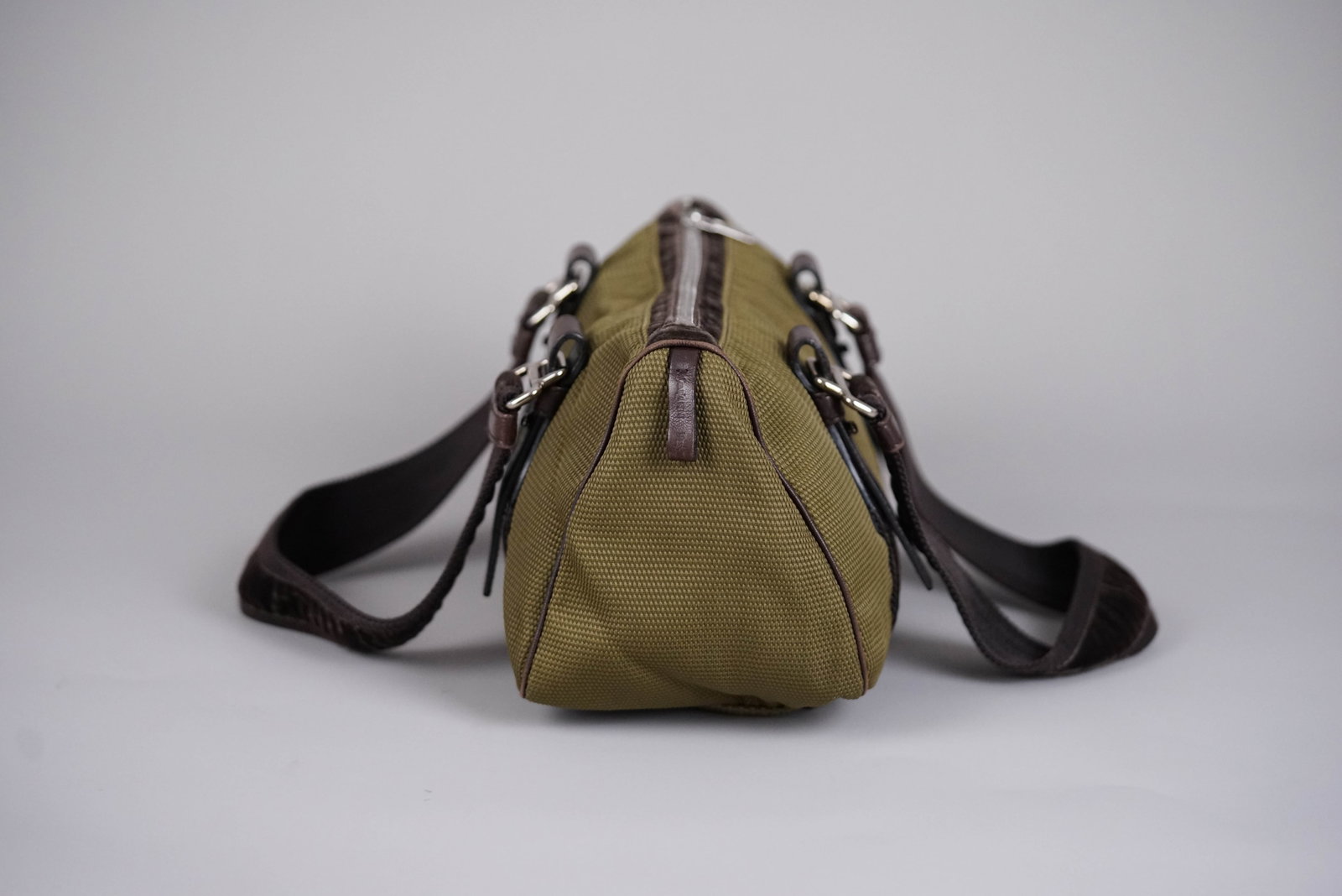 YVES SAINT LAURENT TWO TONE HANDBAG - 7