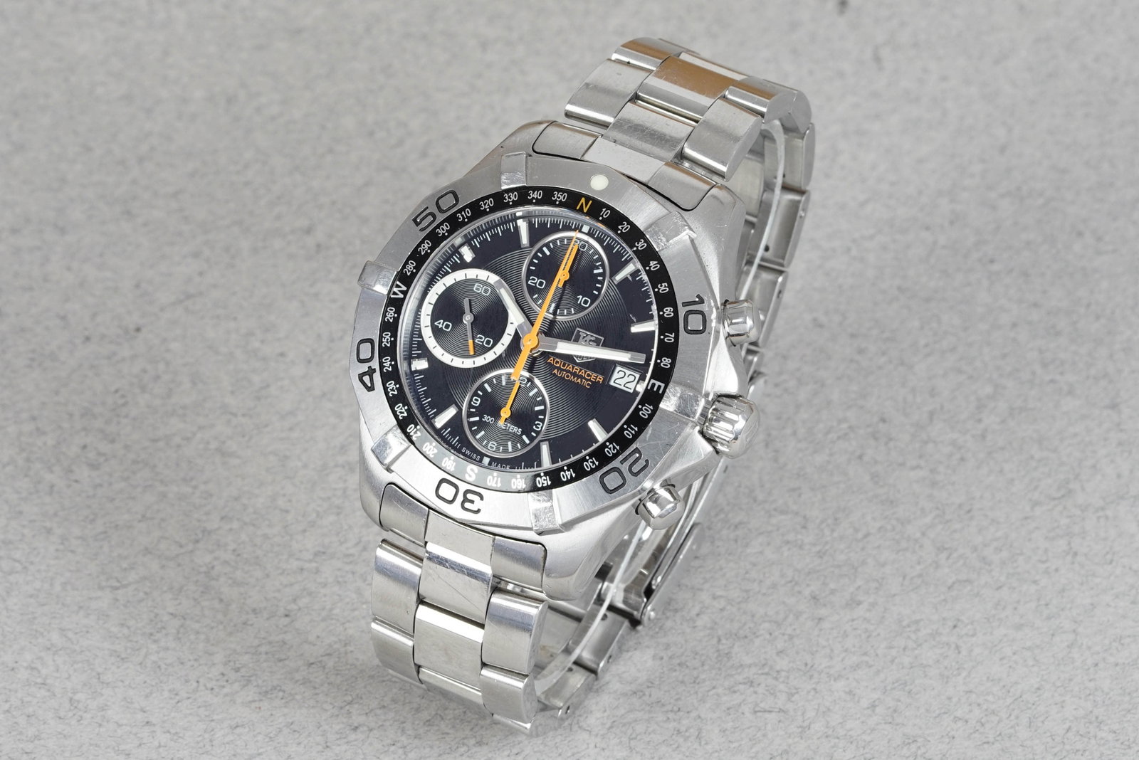 TAG HEUER AQUARACER AUTOMATICCHRONOGRAPH W/ BOX & GUARANTEE REF. CAF2113 - 2
