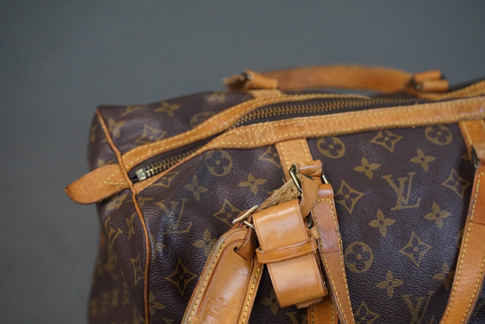 LOUIS VUITTON MONOGRAM 40 KEEPALL BOSTON BAG - 2