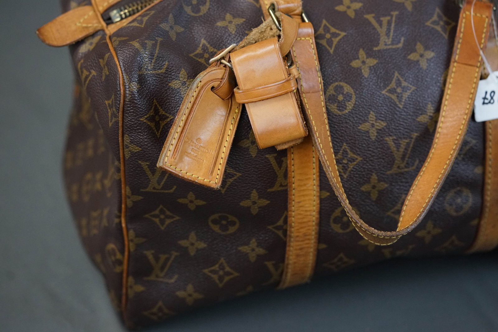 LOUIS VUITTON MONOGRAM 40 KEEPALL BOSTON BAG - 3