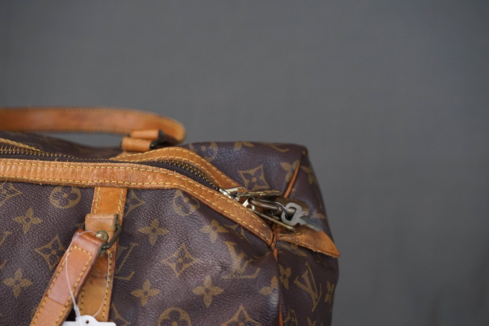 LOUIS VUITTON MONOGRAM 40 KEEPALL BOSTON BAG - 4