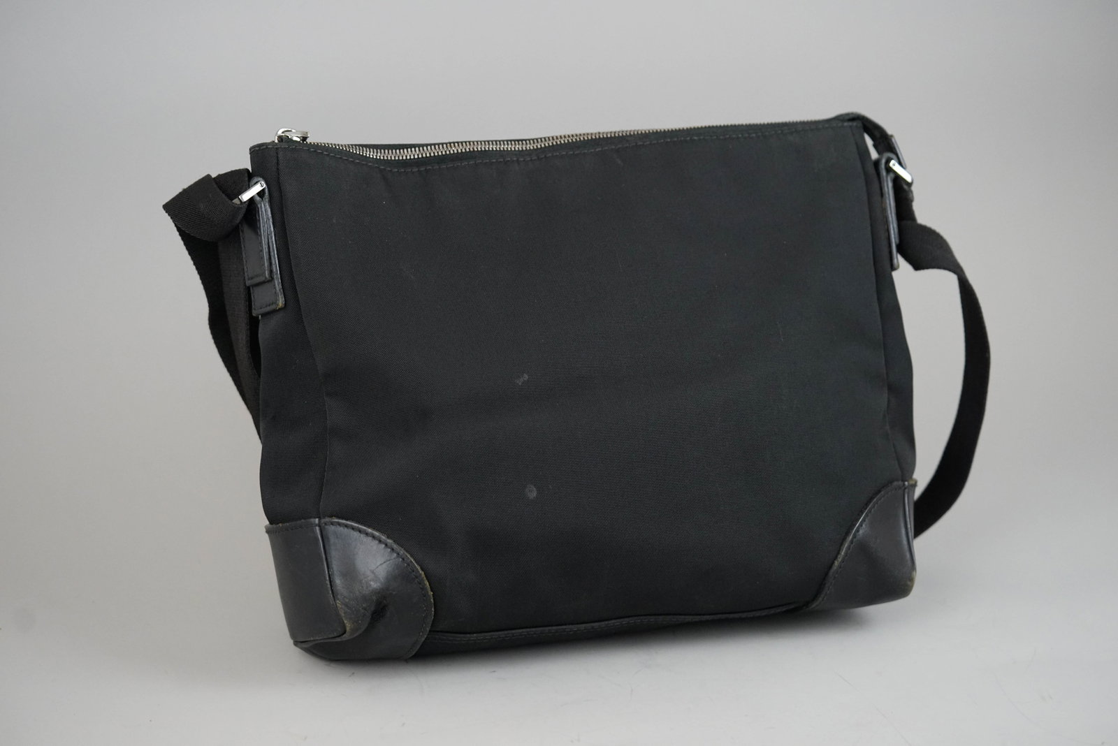 GUCCI SHOULDER BAG NYLON 1705 BLACK - 5