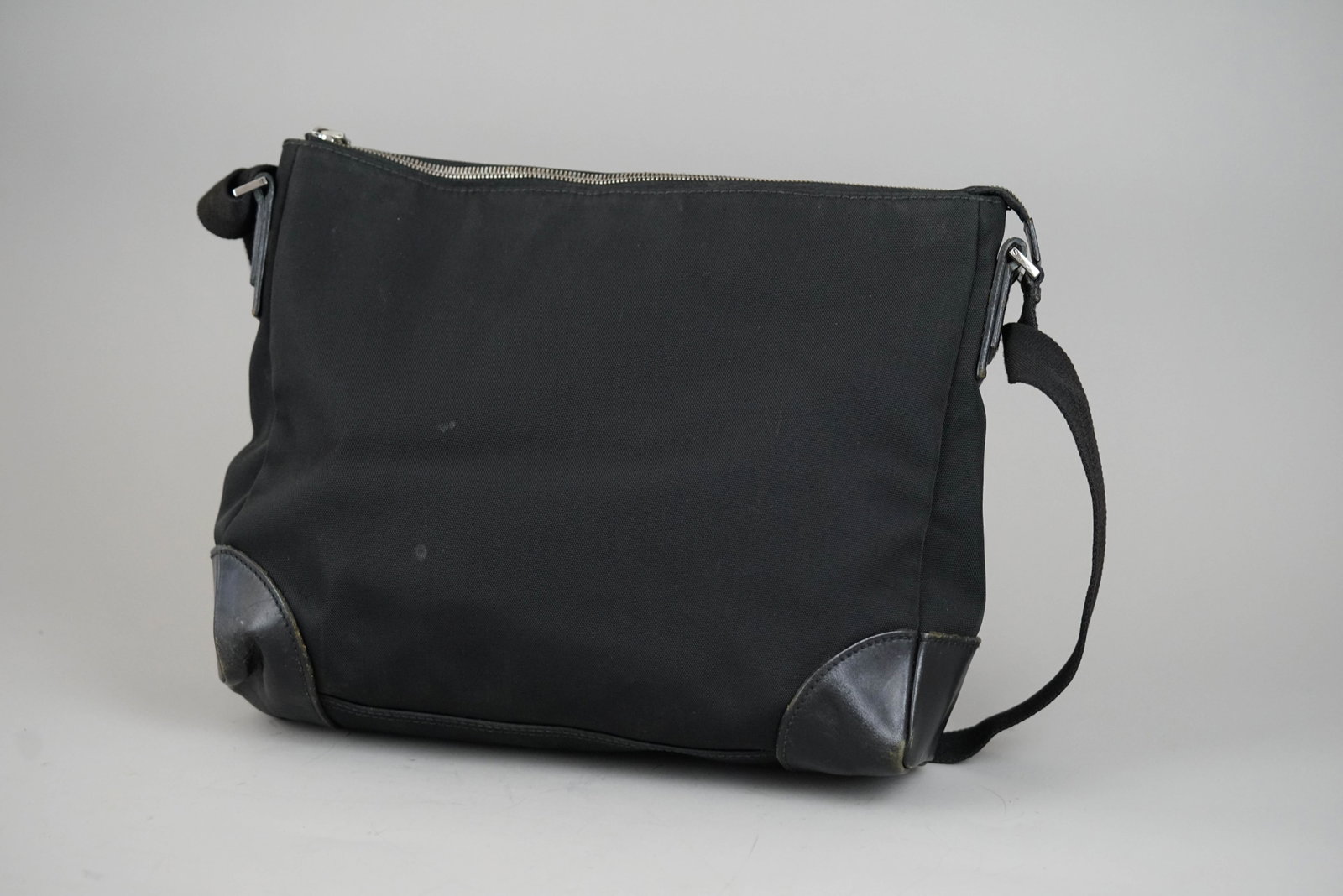 GUCCI SHOULDER BAG NYLON 1705 BLACK - 6
