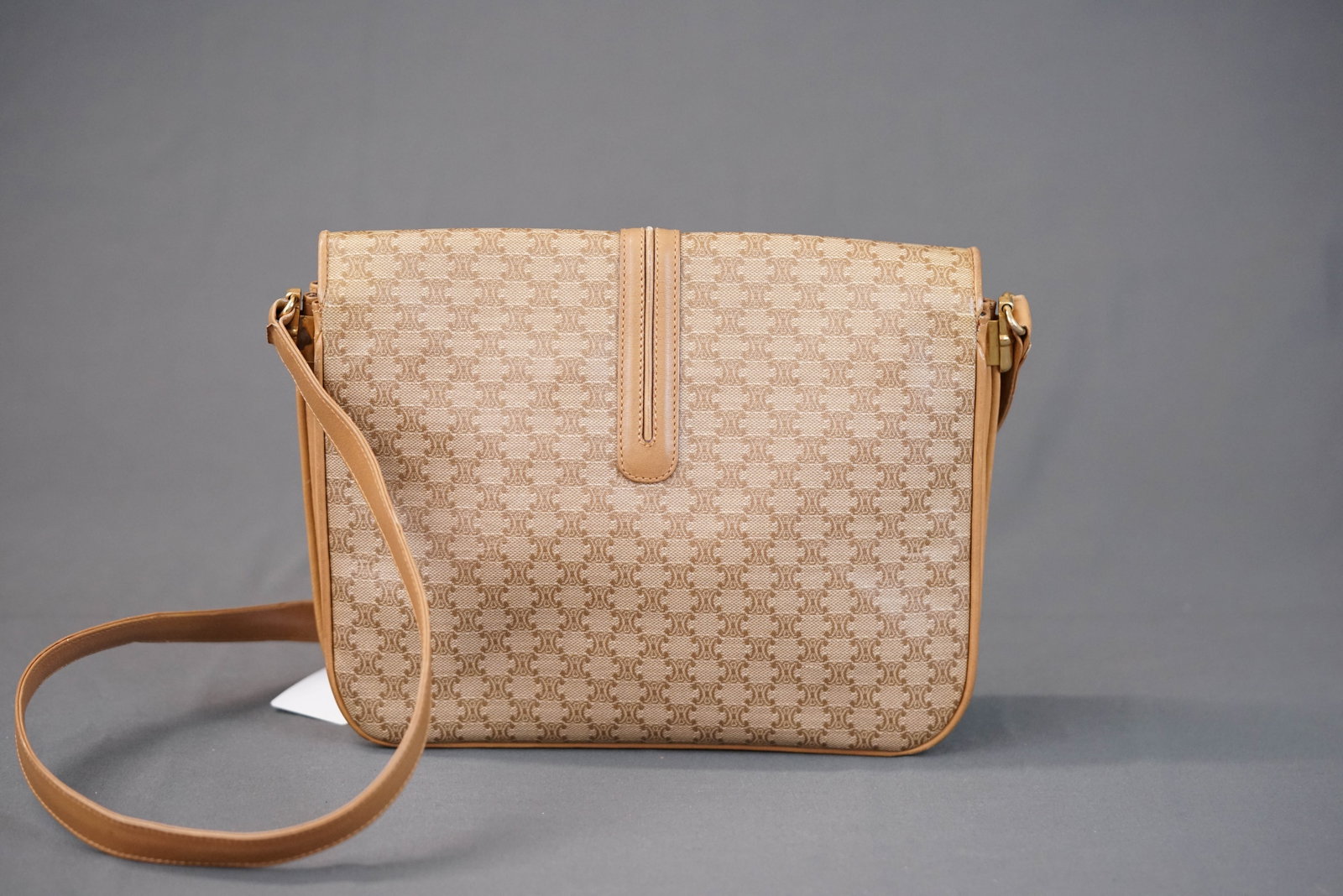 CELINE MACADAM SHOULDER BAG - 8