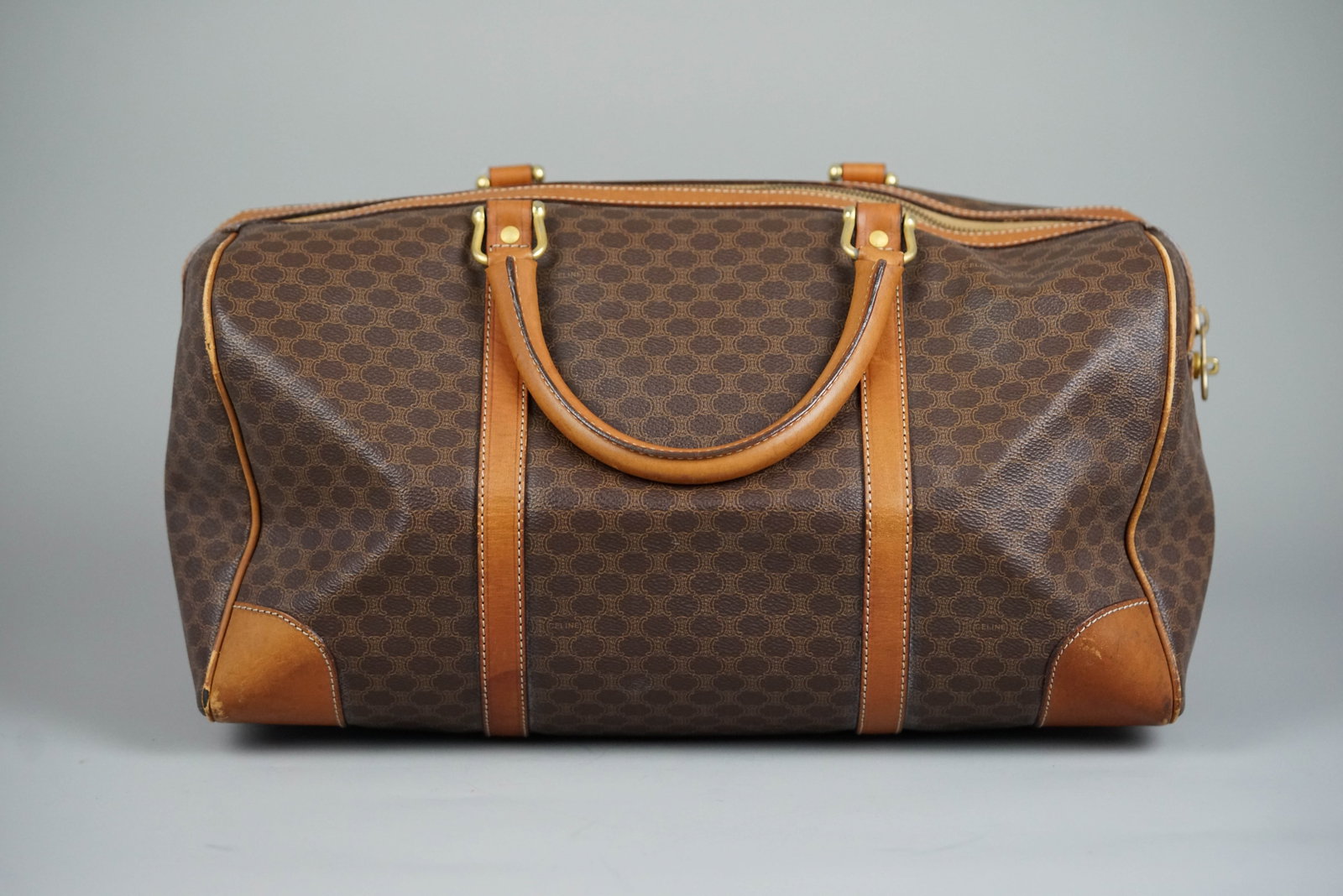 CELINE MACADAM BOSTON BAG - 5