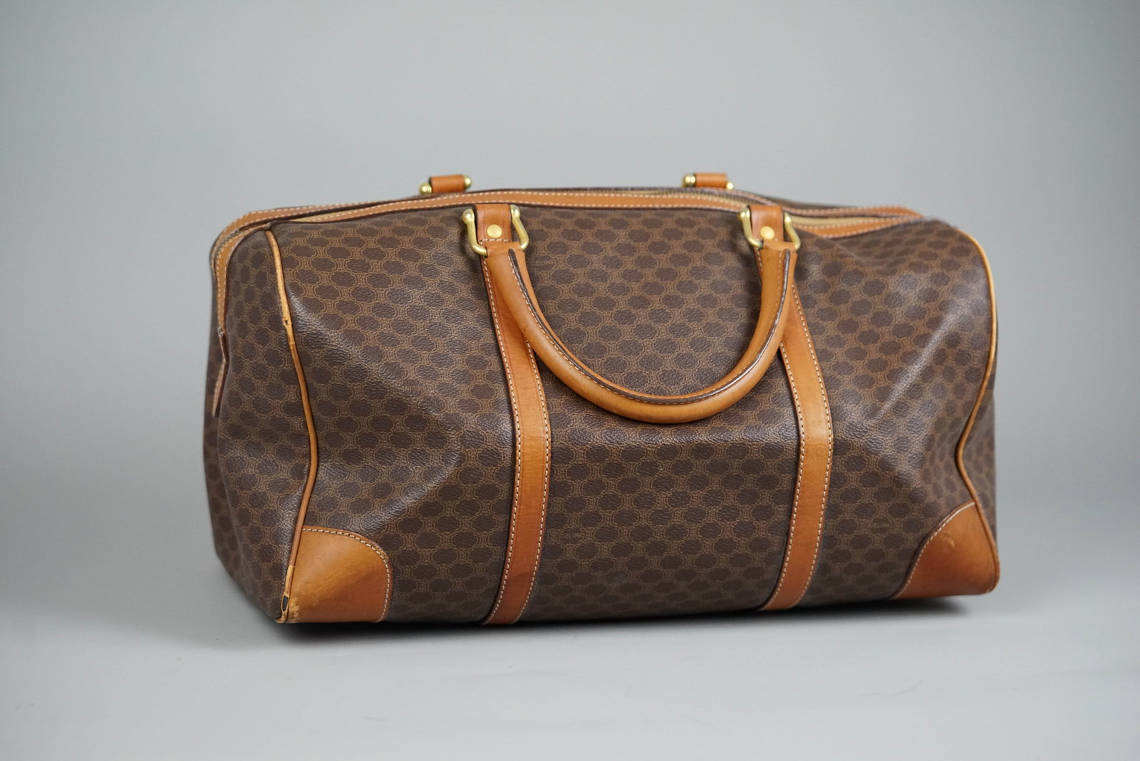 CELINE MACADAM BOSTON BAG - 6