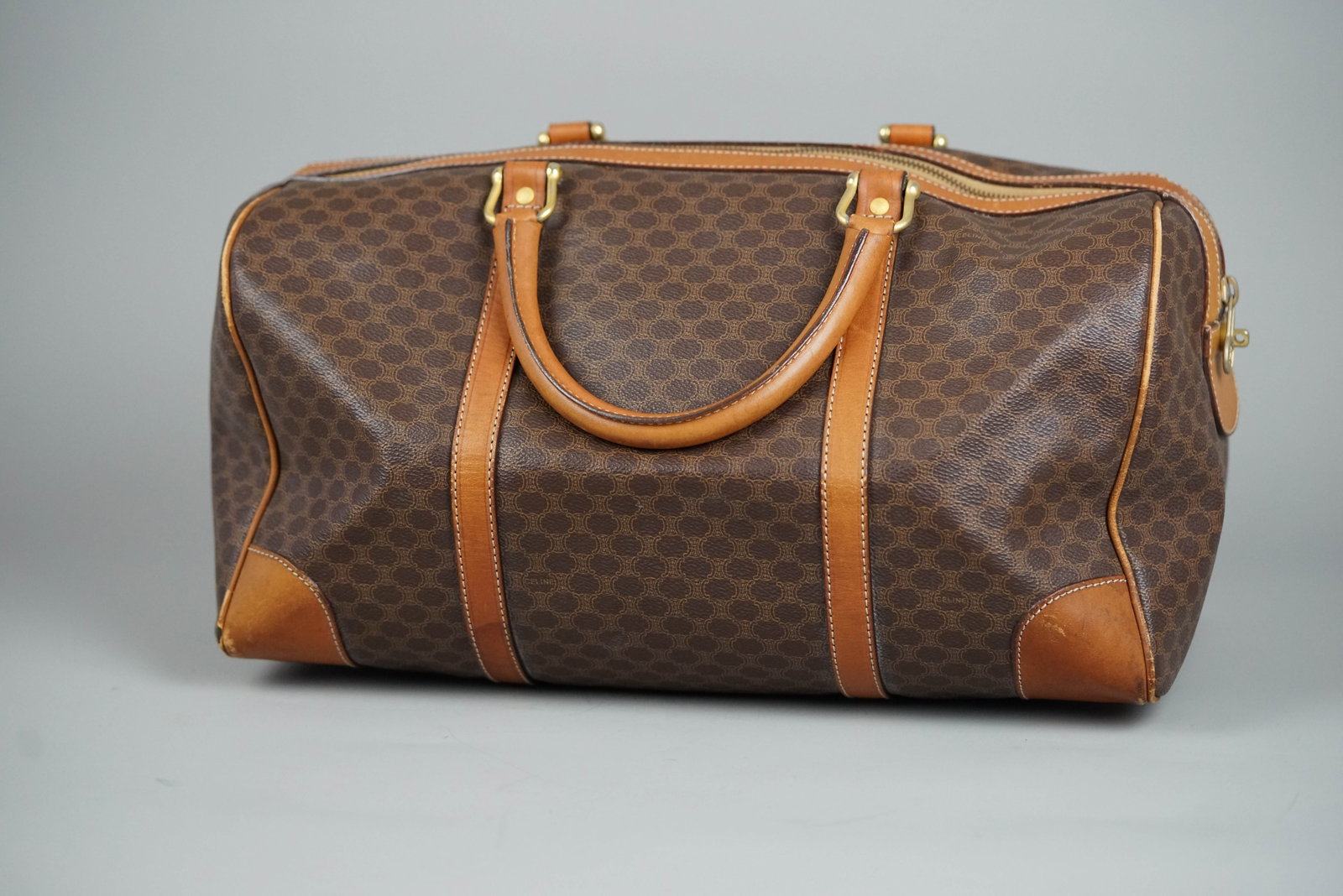 CELINE MACADAM BOSTON BAG - 7