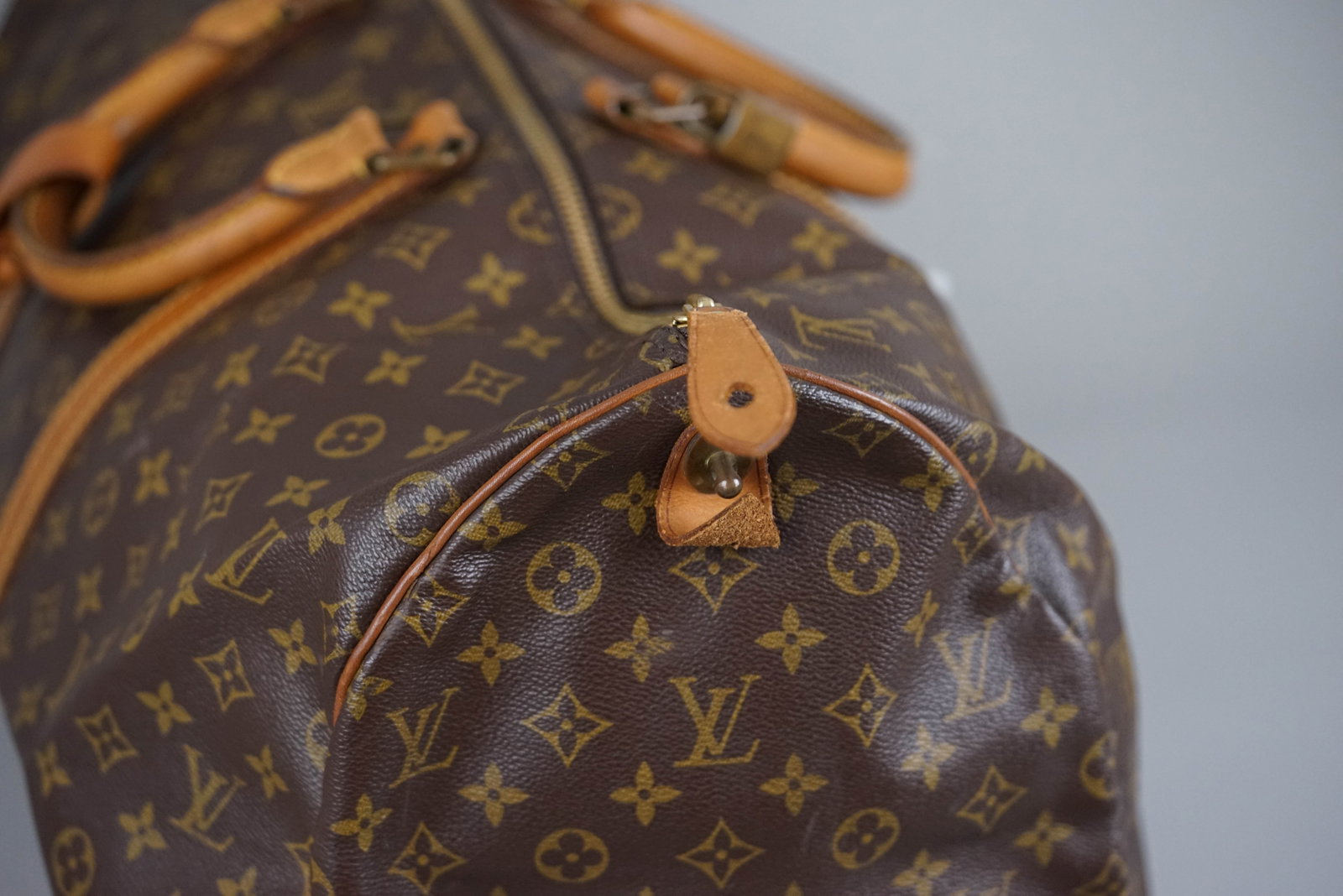LOUIS VUITTON MONOGRAM 55 BOSTON BAG M41424 - 6
