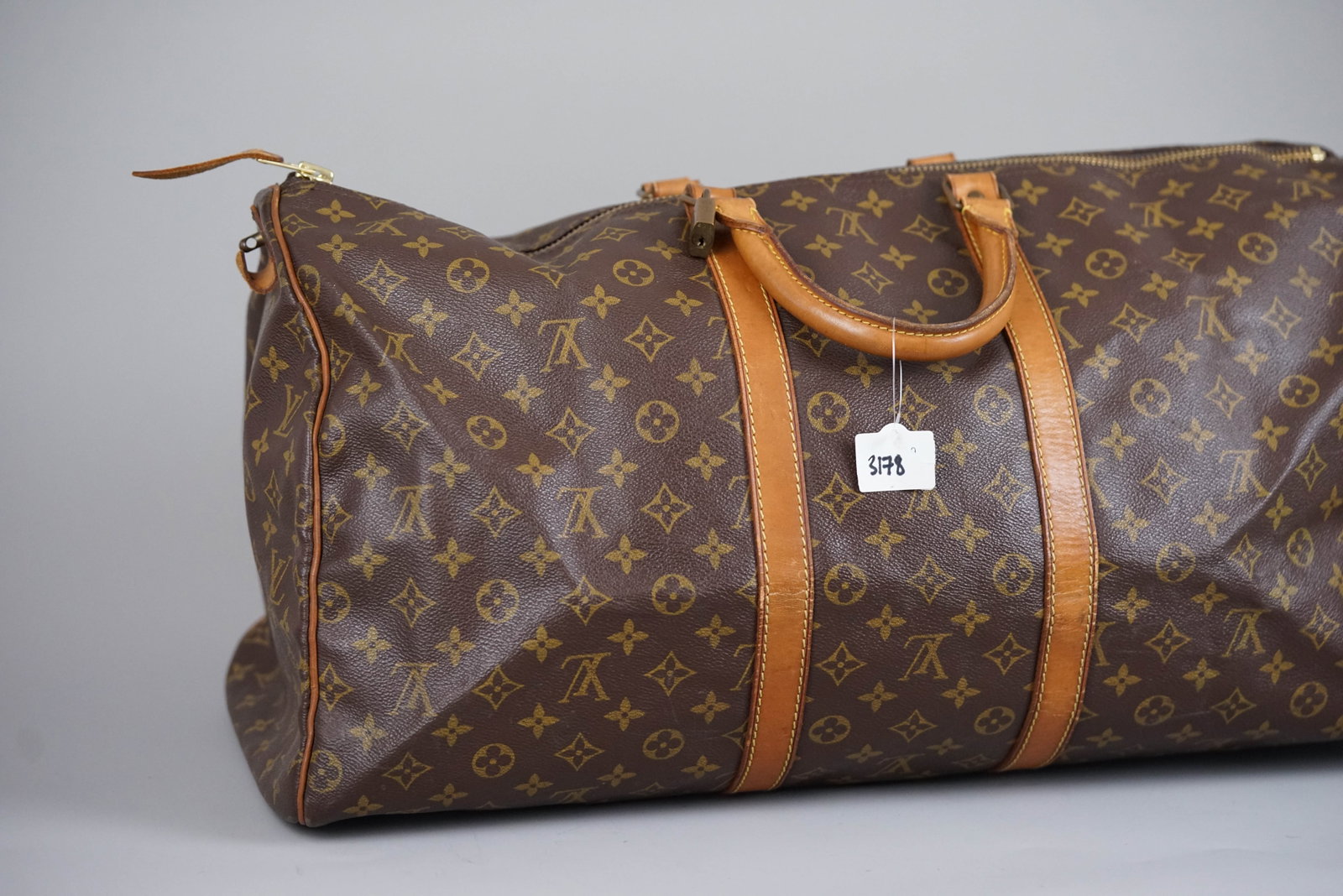 LOUIS VUITTON MONOGRAM 55 BOSTON BAG M41424 - 9