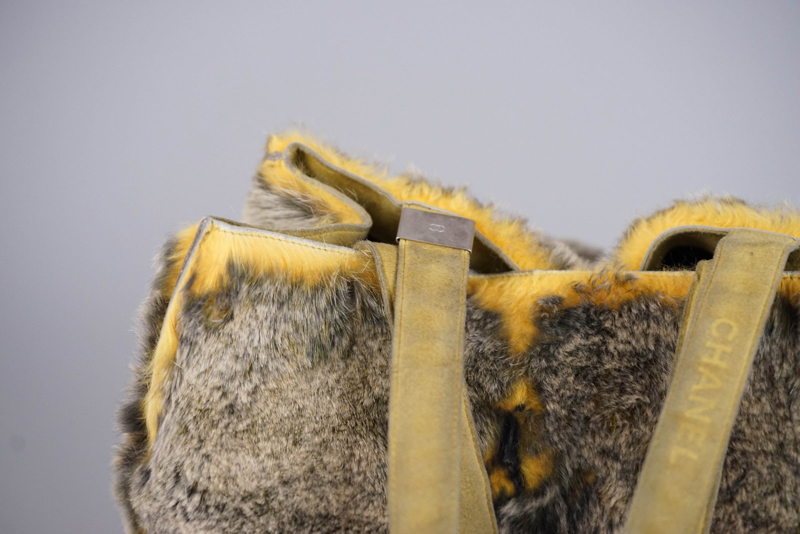 CHANEL COCO MARK FUR HANDBAG 6062435 - 11