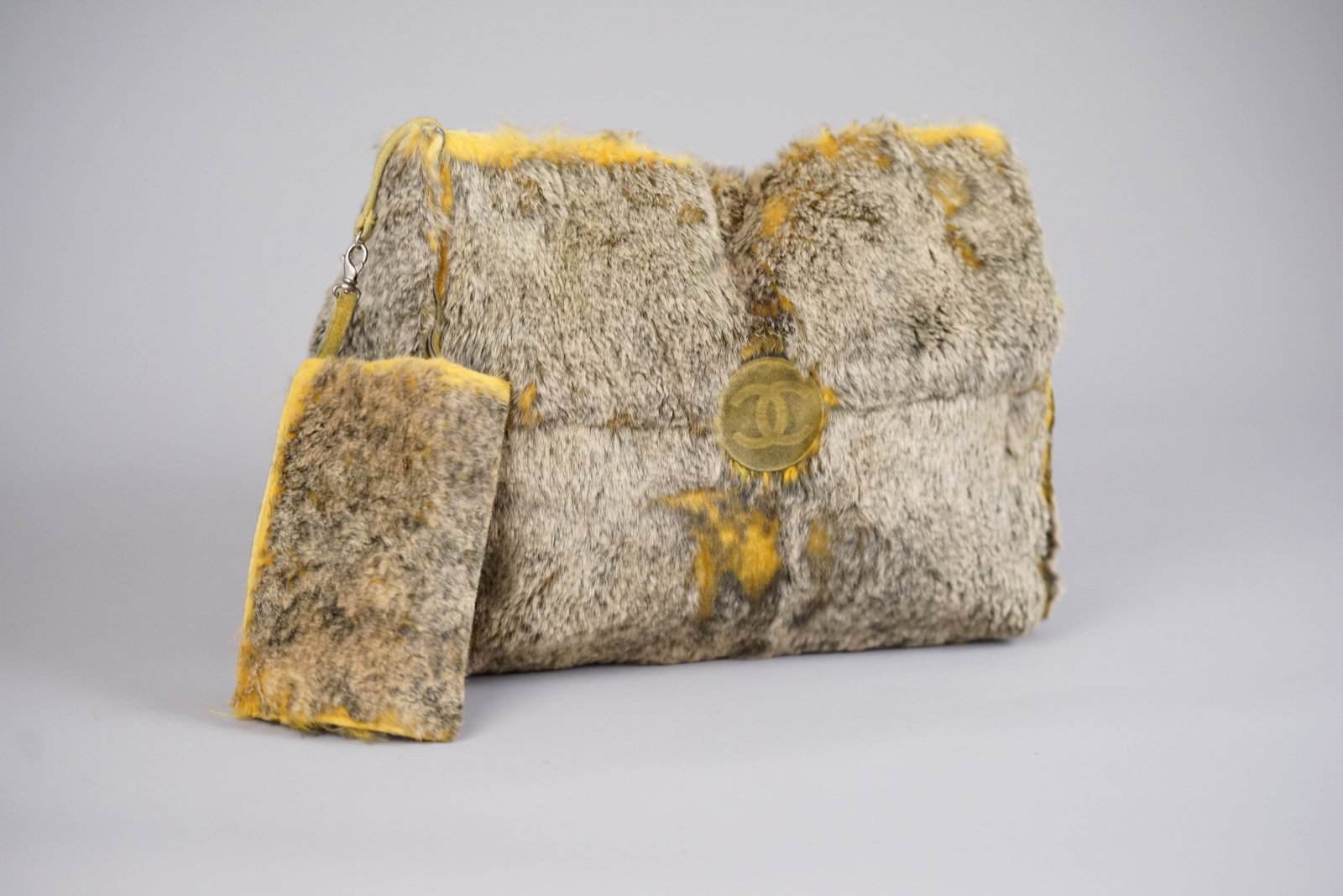 CHANEL COCO MARK FUR HANDBAG 6062435 - 2
