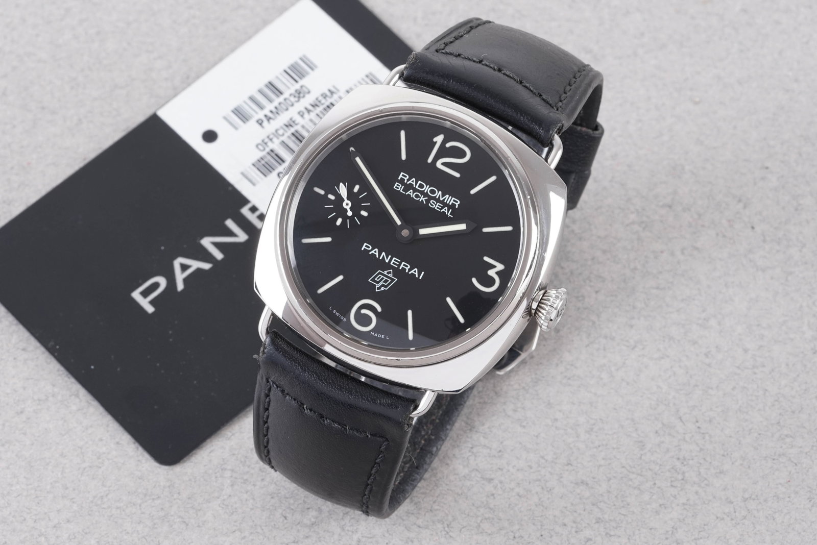 PANERAI RADIOMIR BLACK SEAL W/ GUARANTEE PAPERS REF. PAM00380 - 2