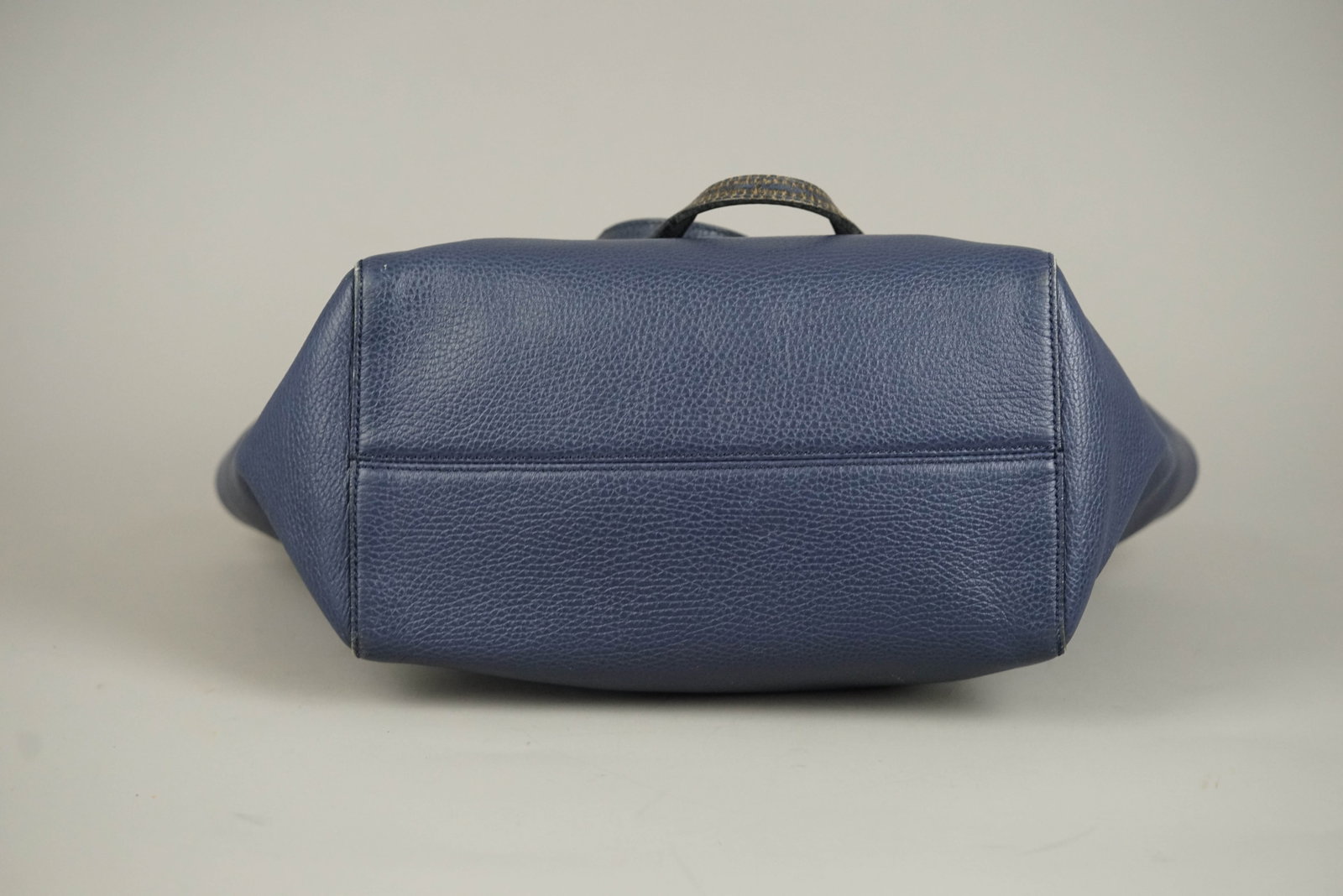 GUCCI SWING TOTE BAG LEATHER 525040 NAVY - 10