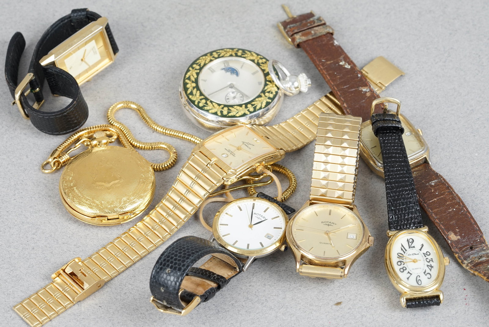 GROUP OF MIXED WATCHES & POCKET WATCHES (1 of 1)