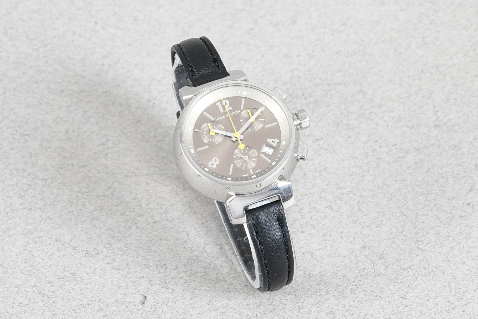 LOUIS VUITTON TAMBOUR CHRONOGRAPH REF. Q1322 - 3