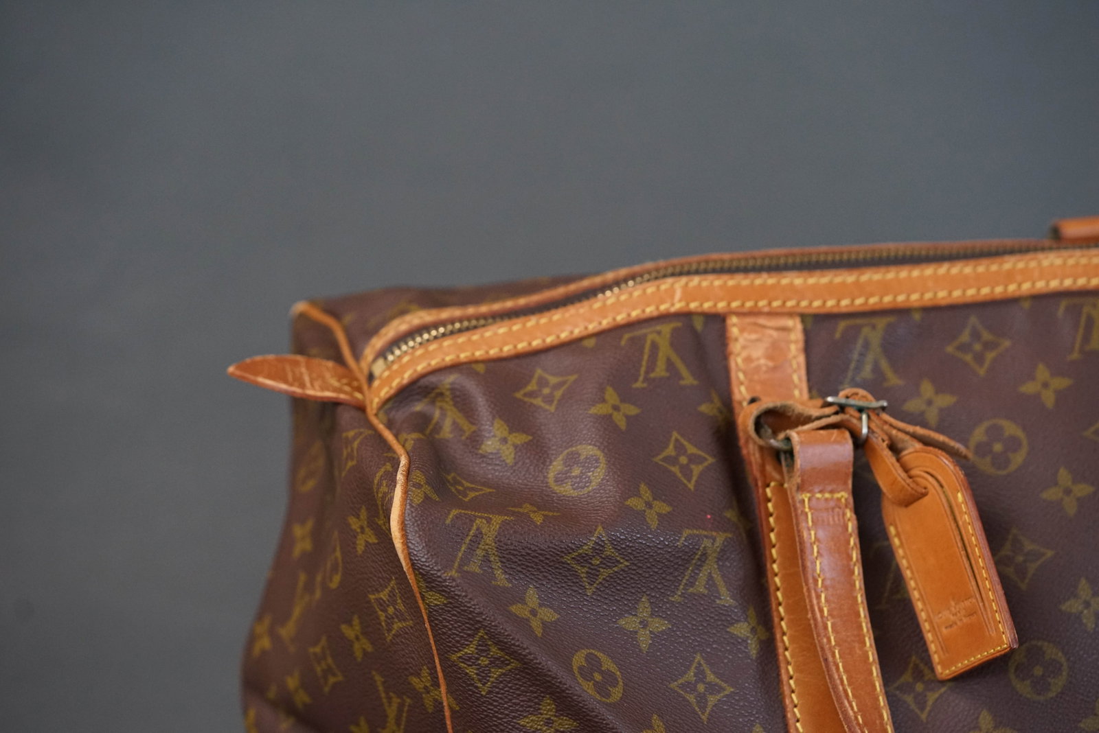 LOUIS VUITTON MONOGRAM SAC SOUPLE BOSTON BAG M41624 - 2