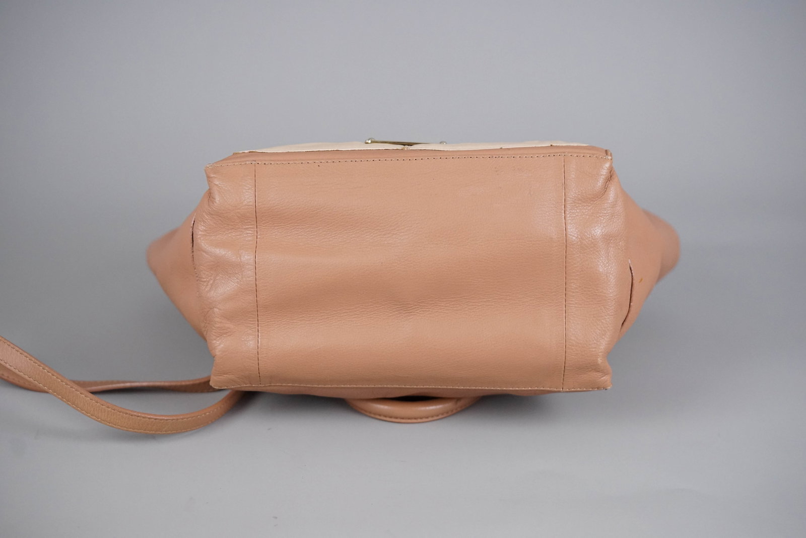 SEE BY CHLOE TWO TONE LEATHER HANDBAG - 12