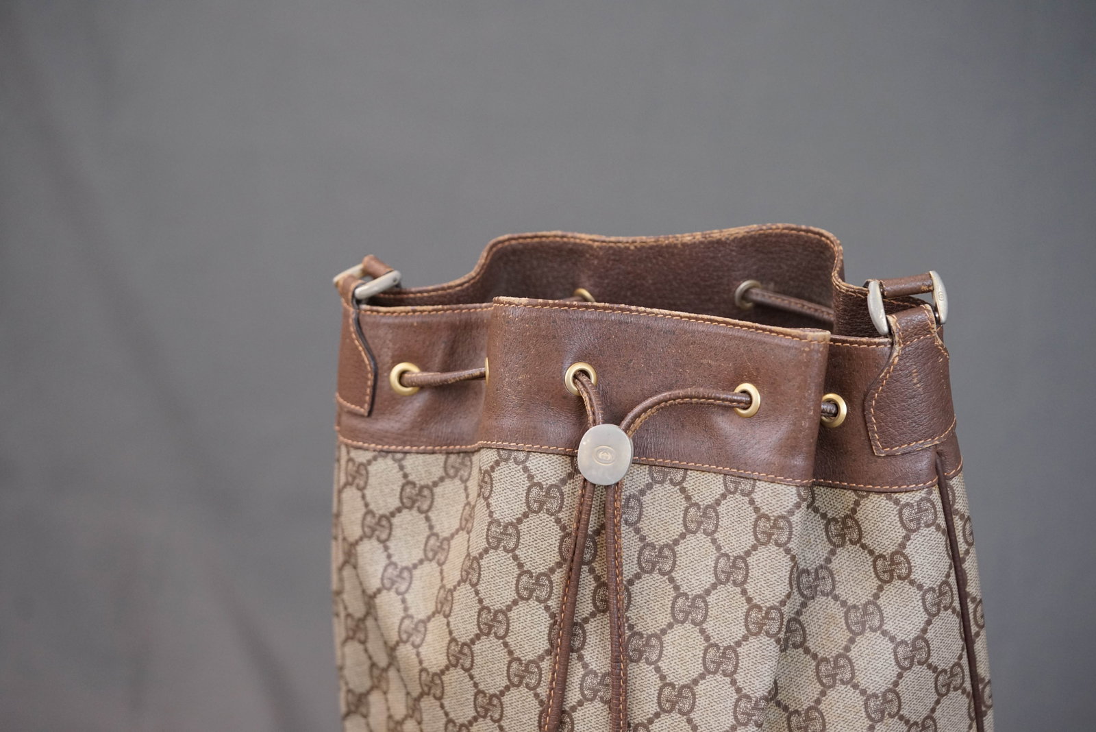 GUCCI BROWN SHOULDER BAG 085 - 2