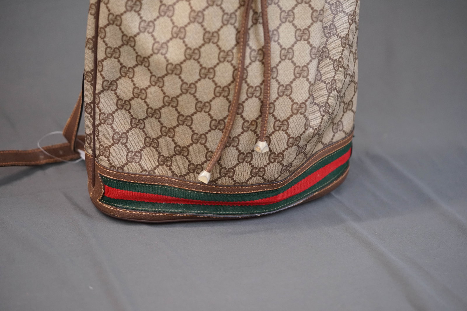 GUCCI BROWN SHOULDER BAG 085 - 5