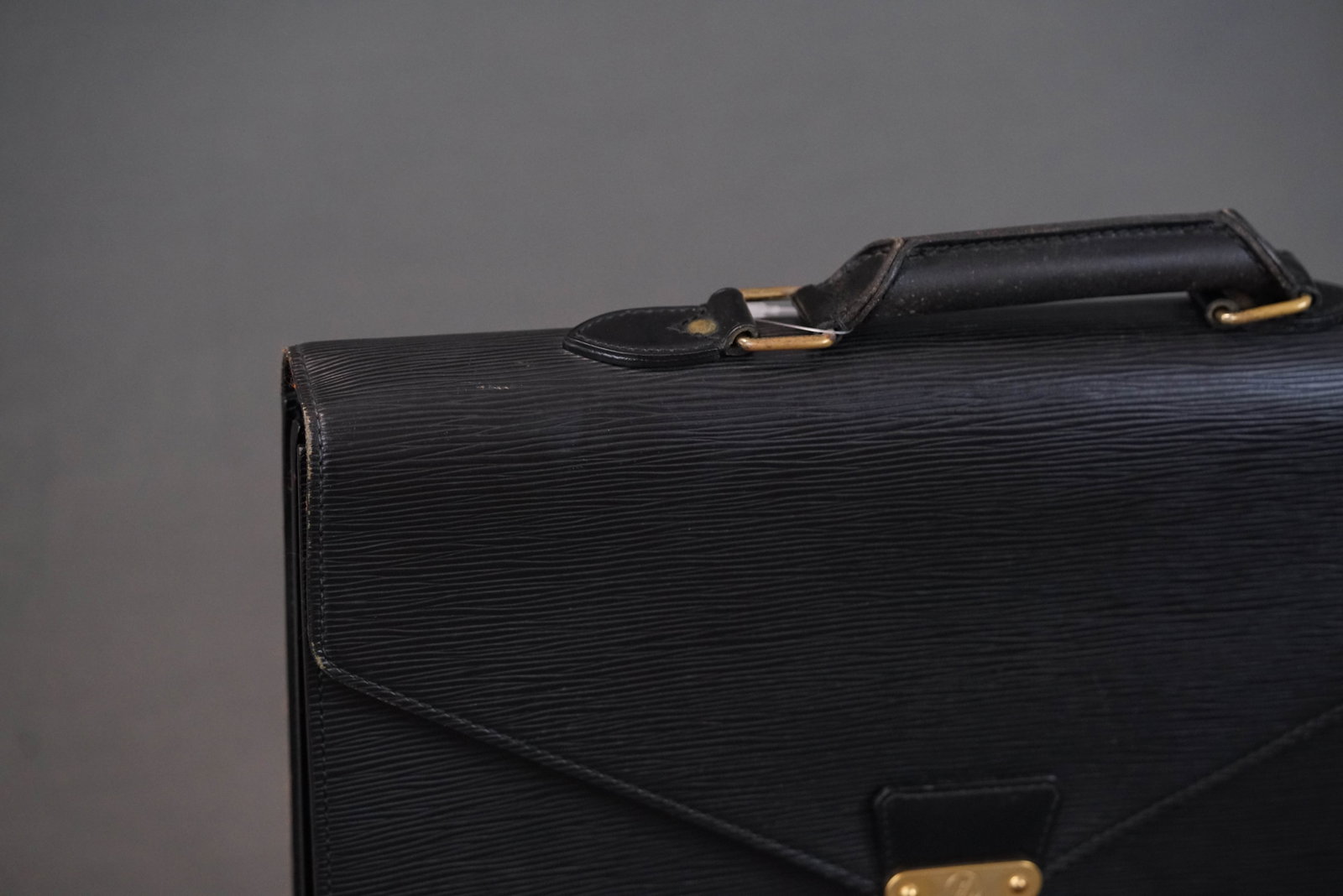 *NO RESERVE* LOUIS VUITTON EPI SERVIETTE CONSEIL BAG BRIEFCASE M54422 MI0999 - 2