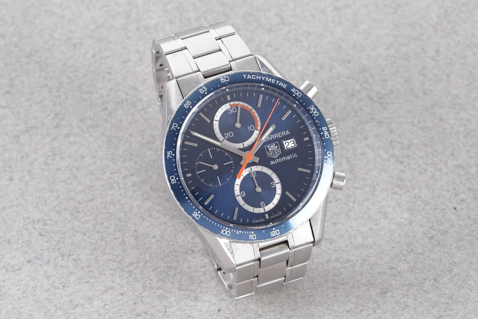 *NO RESERVE* TAG HEUER CARRERA DATE AUTOMATIC CHRONOGRAPH REF. CV2015-1 - 2