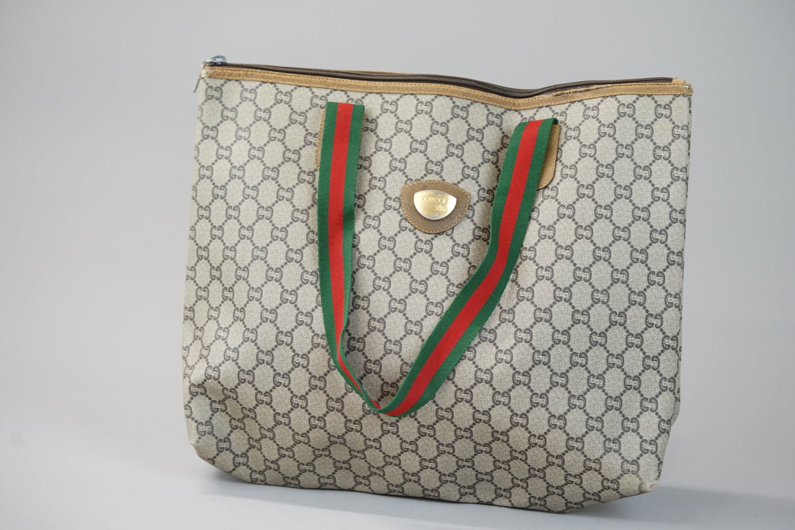 GUCCI PLUS MONOGRAM TOTE BAG - 3