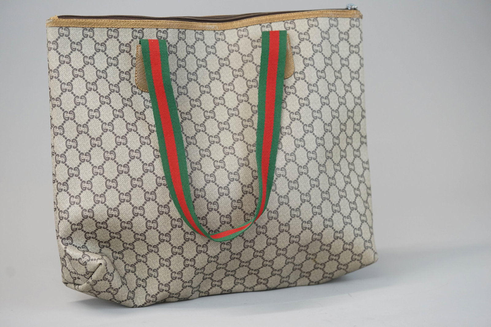 GUCCI PLUS MONOGRAM TOTE BAG - 6