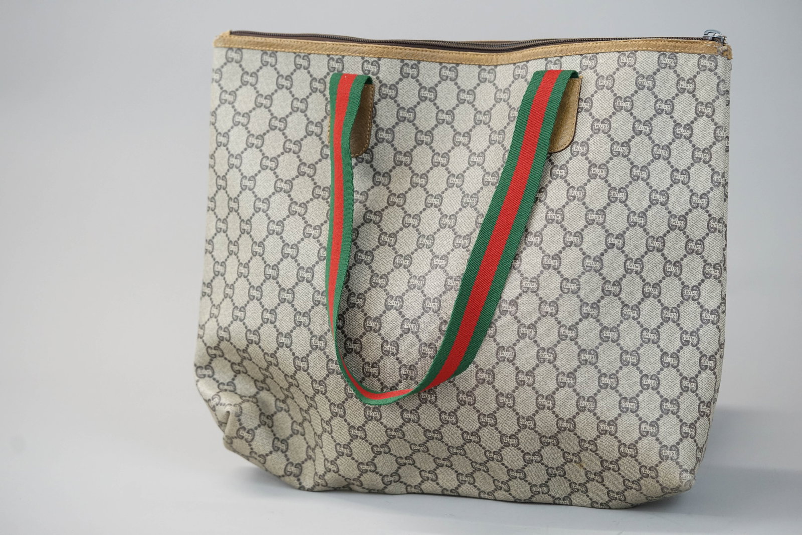 GUCCI PLUS MONOGRAM TOTE BAG - 7
