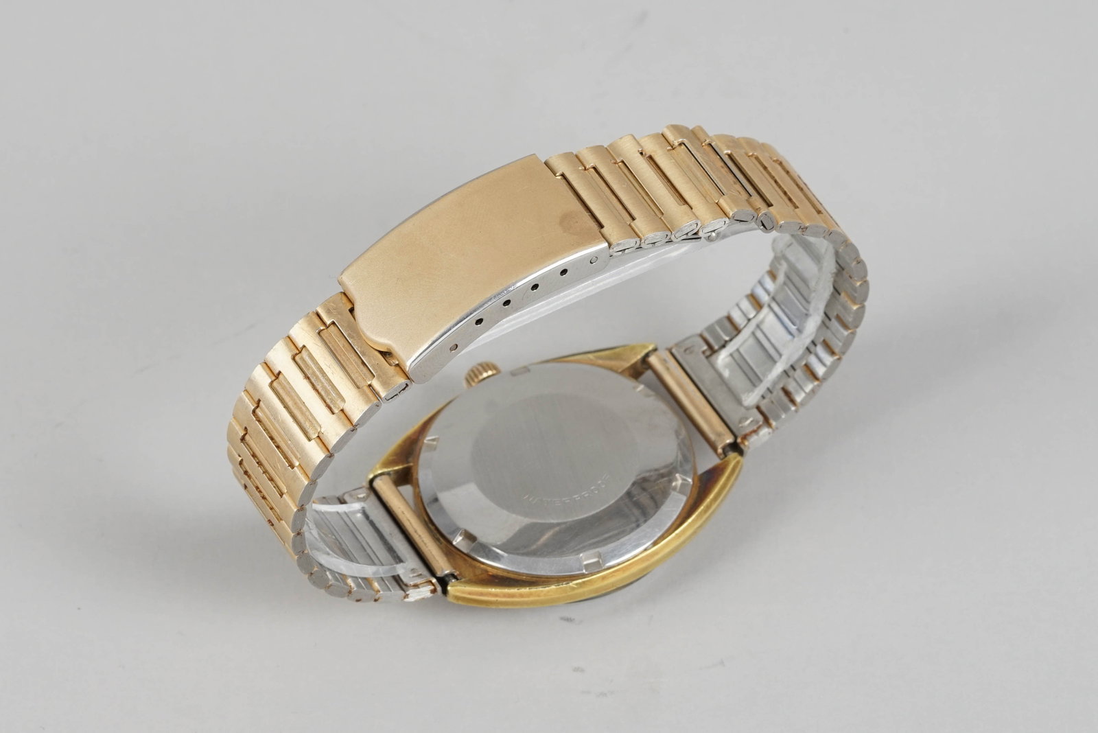*NO RESERVE* OMEGA AUTOMATIC DE VILLE DATE GOLD PLATED WRISTWATCH - 3