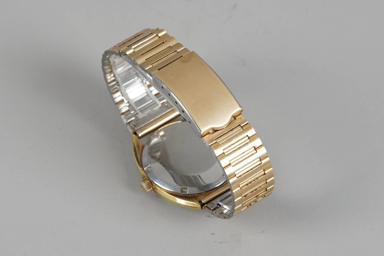 *NO RESERVE* OMEGA AUTOMATIC DE VILLE DATE GOLD PLATED WRISTWATCH - 4