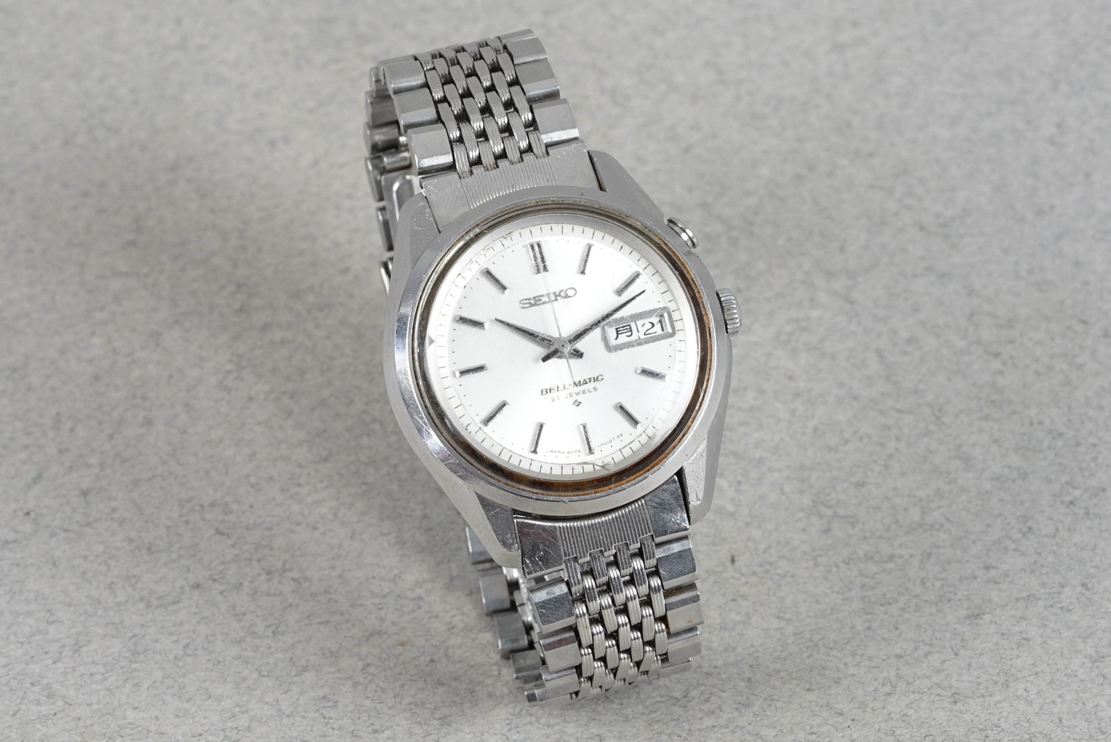 *NO RESERVE* SEIKO BELL-MATIC DAY DATE REF. 4006-7010 - 2
