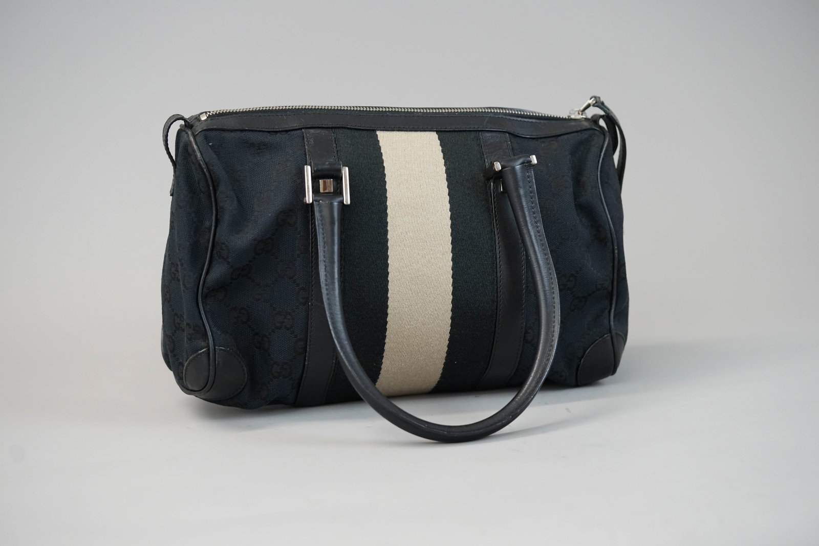 GUCCI TWO TONE HANDBAG - 2
