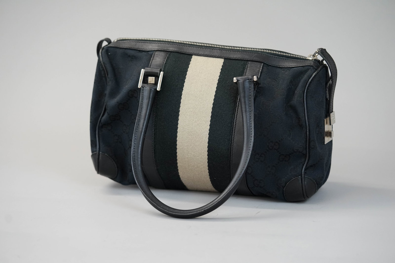 GUCCI TWO TONE HANDBAG - 3