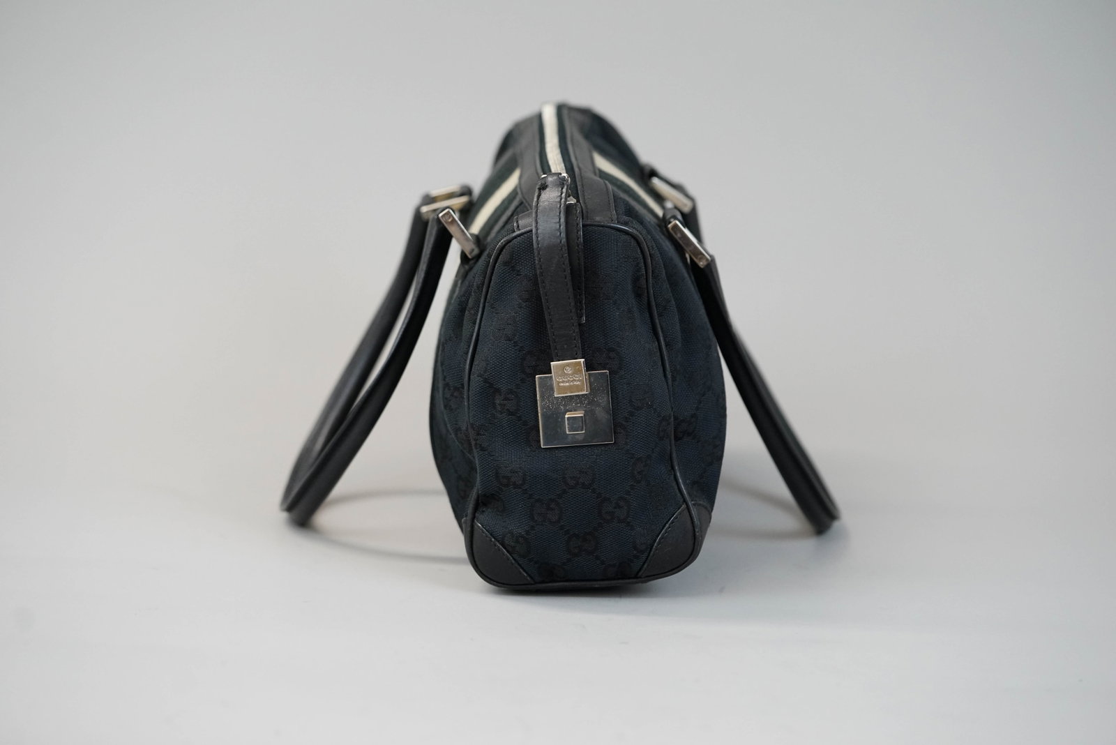 GUCCI TWO TONE HANDBAG - 4