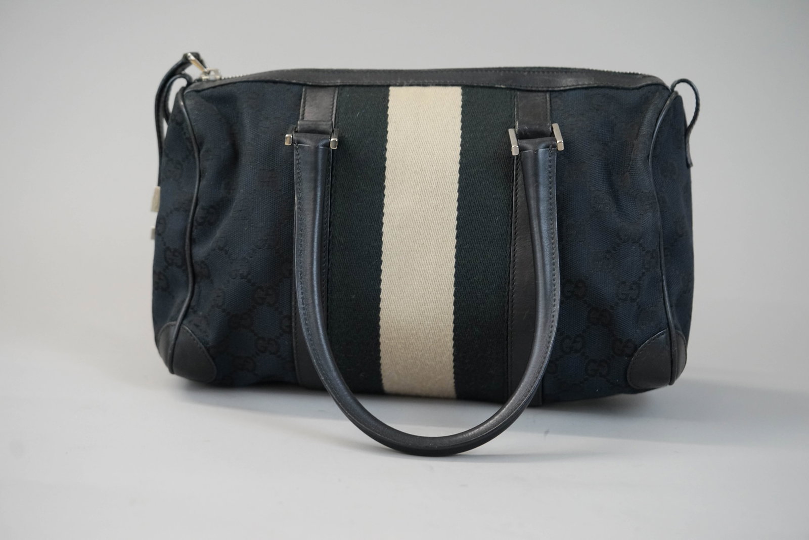 GUCCI TWO TONE HANDBAG - 5