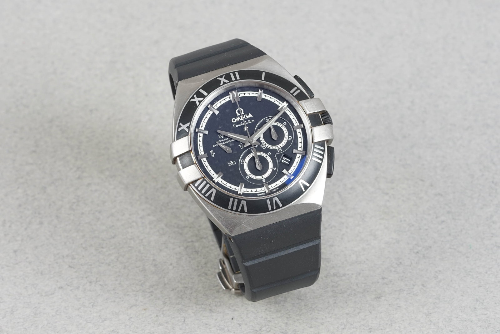 *NO RESERVE* OMEGA CONSTELLATION AUTOMATIC CHRONOGRAPH DOUBLE EAGLE MISSION HILLS WORLD CUP REF. 121 - 2