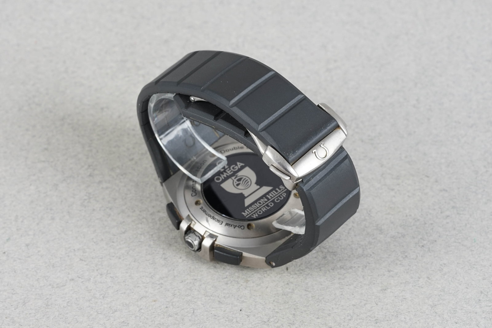 *NO RESERVE* OMEGA CONSTELLATION AUTOMATIC CHRONOGRAPH DOUBLE EAGLE MISSION HILLS WORLD CUP REF. 121 - 4