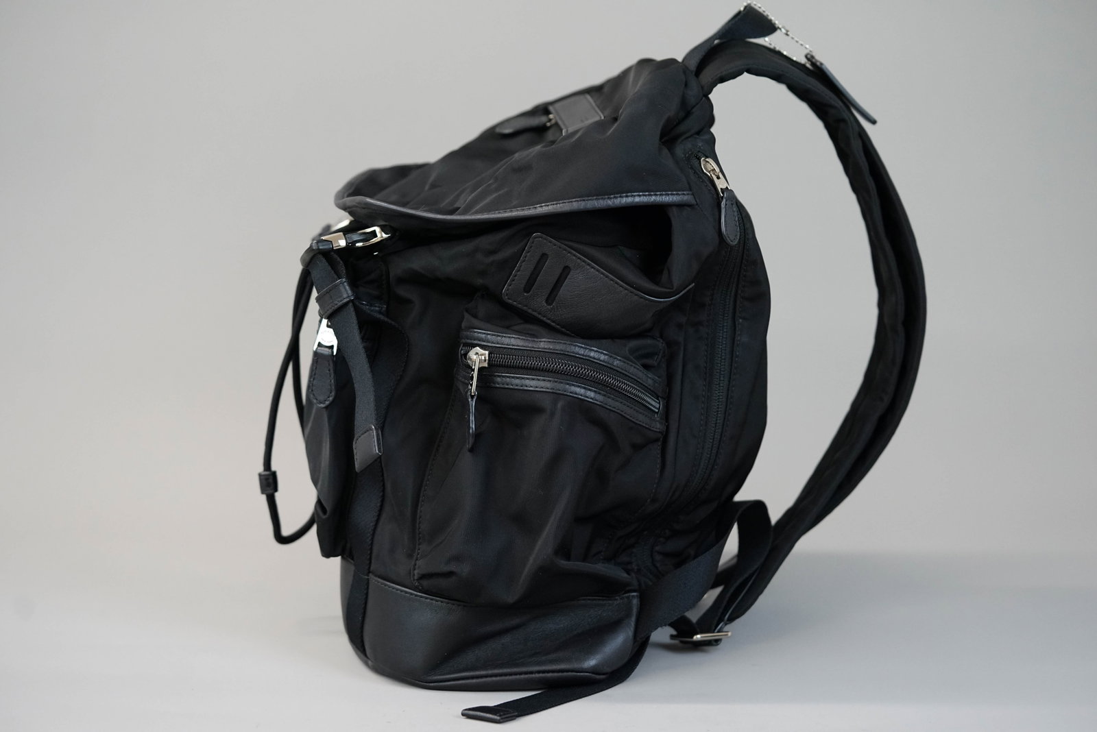 COACH BLACK NYLON BACK PACK - 5
