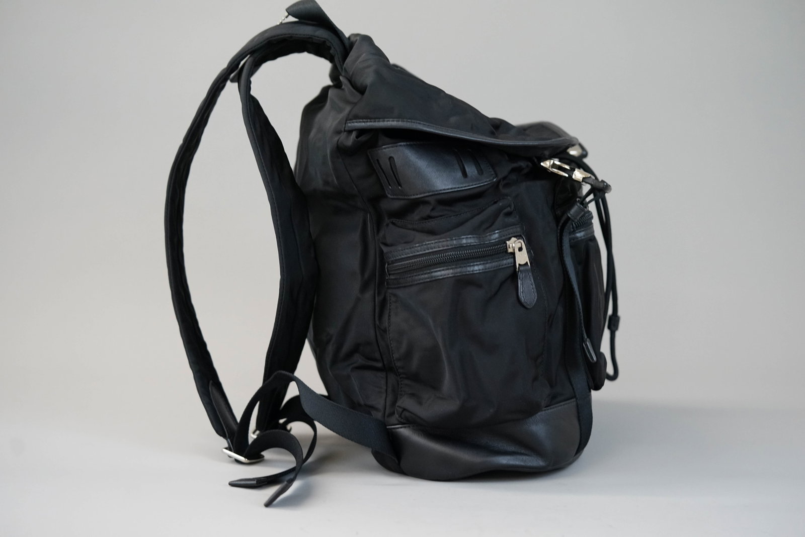 COACH BLACK NYLON BACK PACK - 6